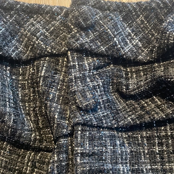 Tube top, tweed, button front, size XL - Picture 2 of 4